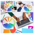 thumbnail image 4 of IFANLANDOR Color Learning Wheel for Art Class Teaching Multi Precision Gradient Effects Paper 2Pcs, 4 of 7