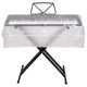 thumbnail image 2 of Cubierta Piano Digital Esmerilada Transparente 88 Teclas Impermeable FLhrweasw, 2 of 9
