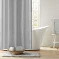 Clorox Shower Curtain Liner Heavyweight Waterproof PEVA with Metal Grommets 72" x 72" Grey