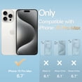 thumbnail image 2 of JETech Case for iPhone 15 Pro Max 6.7-Inch, Soft TPU Transparent Slim Protective Phone Cover with Shock-Absorption, Support Wireless Charging (Clear), 2 of 6