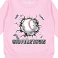 thumbnail image 3 of Inktastic Cooperstown Baseball Breakthrough Toddler Sweatshirt, 3 of 4