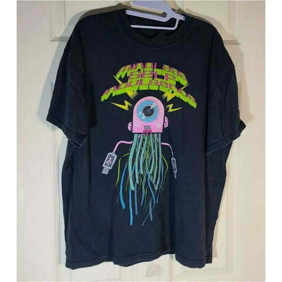 Vtg Mindless Self Indulgence MSI Band Cotton Black Unisex Tee Shirt
