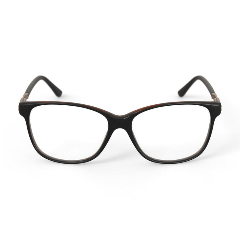 トップス OU Walmart Women's WOP67 Square Prescription Eyeglasses with Case