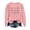 Pink, variant on Women Dachshund Dog Print Crew Neck Sweatshirt Long Sleeve Pullover Casual Loose Fit Animal Graphic Top