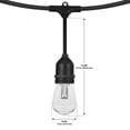 thumbnail image 4 of Feit Electric 12 Light Outdoor 24' Plug-in RGBW Color Changing Smart LED String Light, Alexa/Google, 4 of 11