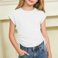 thumbnail image 2 of Miaoju Girls Oversized Tshirt Crewneck 3d Prints Short Sleeve T-Shirt Comfortable Gentleman Tops Girls Summer Tops T-Shirts, 2 of 4