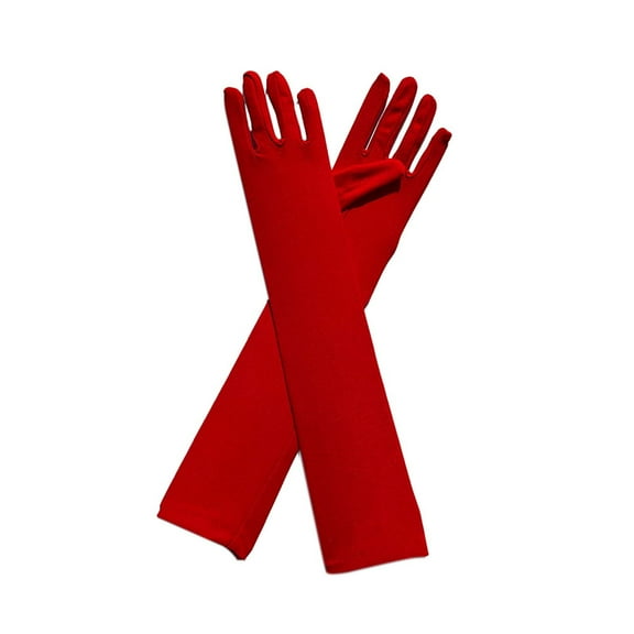 Anckoeil Winter Savins!Adult Over Elbow Stretch Long Spandex Opera Gloves Soft Comfortable Gloves