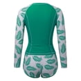 thumbnail image 4 of MKLEKYY Plus Size Swimsuit Women 2 Piece Long Sleeve Rash Guard with Built In Bra Swimsuits Upf 50+ Swim Shirt with Boyshort Bottom, 4 of 8