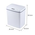 thumbnail image 3 of Papelera Cocina Cubo de basura con Sensor inteligente, cubo de basura para cocina y baño, cubo de basura de inducción automática Tmvgtek Libre de BPA, 3 of 3