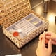 thumbnail image 5 of Caja de almacenamiento de joyas Hugo de cristal para mujeres y niñas, 5 of 10