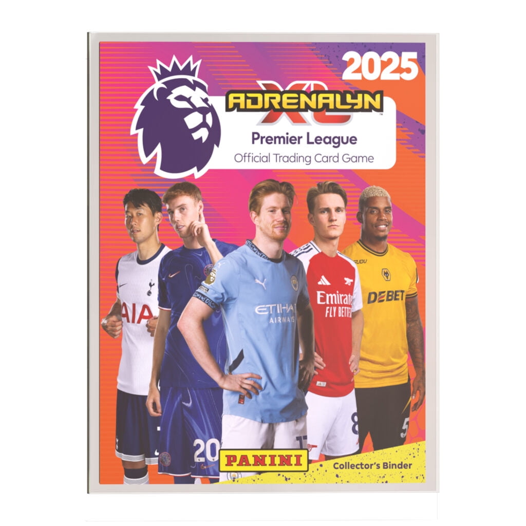Boîte Collection Panini Adrenalyn XL Premier League 2024/25 - 59 Cartes Dont Limited Et Golden Baller - Football