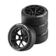 thumbnail image 3 of 4 neumáticos de goma para drift resistentes al desgaste, buje de 12 mm, duraderos, reemplazan a TT02 1/10 Negro, 3 of 9