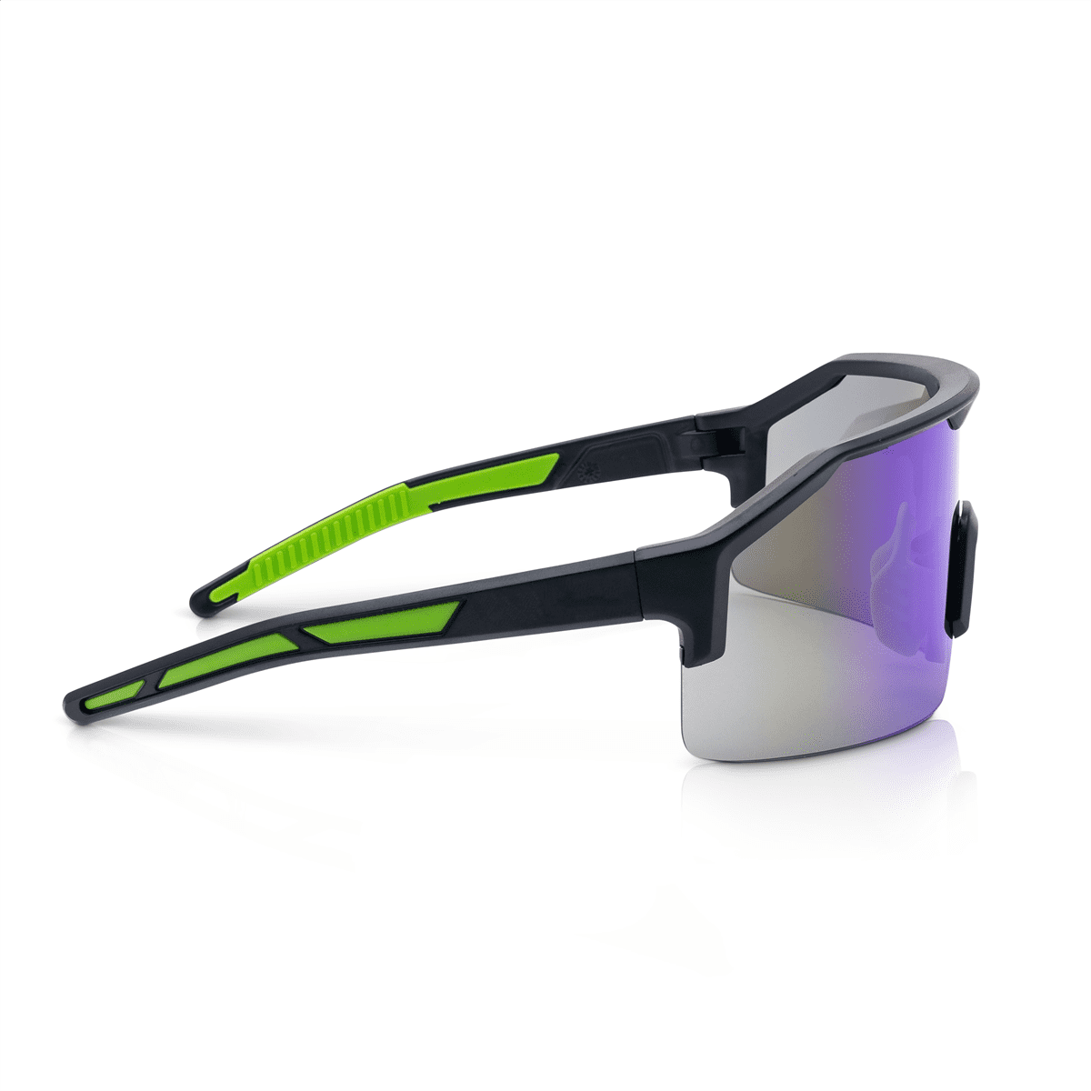 Jackson Safety Safety Glasses - MAXVIEW+ Series - Blue/Green Mirror Lens - Black Frame - Hardcoat Anti-Scratch