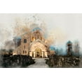 thumbnail image 2 of Bolokofsky, Ronald 14x11 White Modern Wood Framed Museum Art Print Titled - Bagrati Cathedral, 2 of 4
