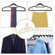 thumbnail image 5 of Naiovety Perchas para ropa de 10 piezas, estante de almacenamiento para ropa, organizador de secado de pantalones, accesorio de armario para Almacenamiento y organización del hogar blanco beis, 5 of 6