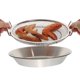 thumbnail image 3 of 1 conjunto de aceite filtrado de alimentos fritos para servir bandeja de bandeja de refrigeración de aceite de refrigerio., 3 of 7