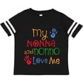 thumbnail image 3 of Inktastic My Nonna and Nonno Love Me Grandchild Boys or Girls Toddler T-Shirt, 3 of 5