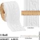 thumbnail image 2 of Moldura de espuma flexible 3D blanca de 82 x 3 pulgadas, autoadhesiva, para pared, borde decorativo, líneas de zócalo, 2 of 9