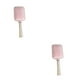 thumbnail image 4 of Vogacara Cepillo para el cabello Cojín de moda Peine Peluquería Peines multifuncionales Regalo de cumpleaños de Navidad Accesorios de perlas de color rosa 2piezas, 4 of 6