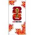 thumbnail image 1 of FIFA 2026 SERVIETTE BLANCHE PAYS HOTES CANADA, 1 of 1