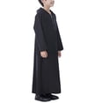 thumbnail image 4 of Vintage Muslim with Hood Renaissance Peasant Plain Steampunk Coat for Children Boy Girl Winter Fall Long Sleeve Hoods Outfits Robe Bath Robe Child 2025, 4 of 9