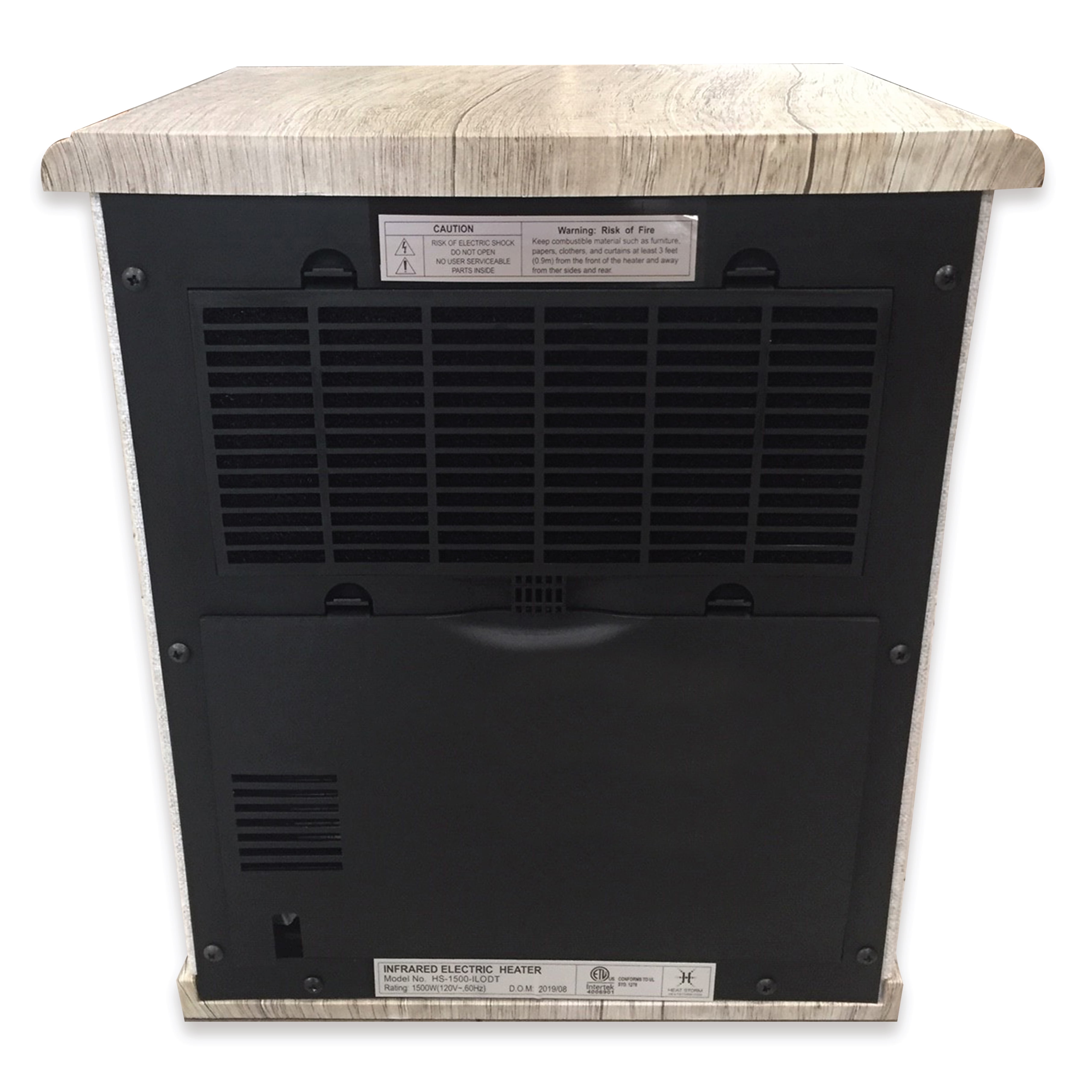 Heat Storm Logan Deluxe Infrared 1500W Space Heater, Indoor, Tan, Brand New