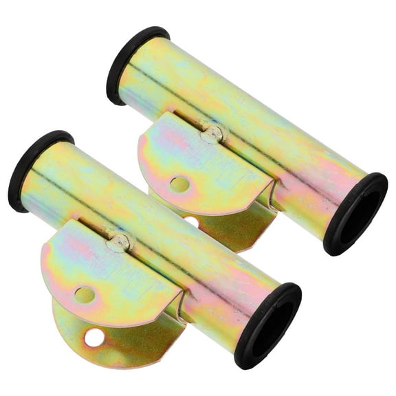 WORGEOUS 1 Pair Latch Hinge Fixed Catch Lock Replacement Repair Kit for Recliner Beach Lounge Chair Foldable Reclining Camping Beach Chair Accessories