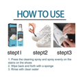 thumbnail image 5 of Jaysuing Shoes Bright White Cleaning Spray Household White Shoes Cleaning Stain Removal Yellow Edge Oxidation Spray -, 5 of 5