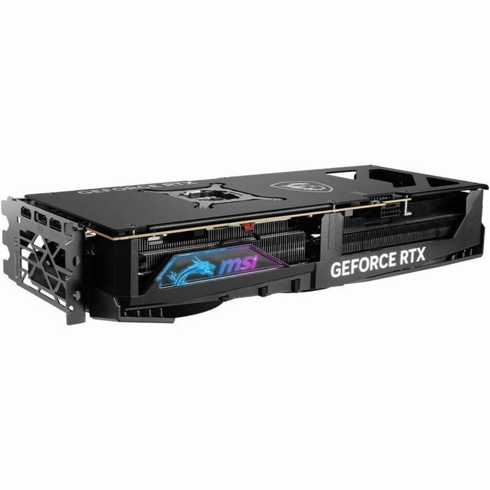MSI Gaming RTX 4080 Super 16G X Slim Graphics Card, 256-Bit, 2625