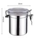 thumbnail image 2 of Stainless Steel Airtight Coffee Container Storage Canister Set Coffee Jar Canister With Scoop For Coffee Beans Tea Fresh, 2 of 11