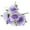 Purple, variant on D-GROEE Roses Artificial Flowers Faux Silk Rose Flowers with Stem Artificial Roses Bouquet for Home Wedding Party Decoration