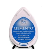 Memento Dew Drop Dye Ink Pad-Bahama Blue