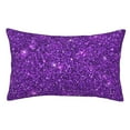thumbnail image 1 of Balery Purple Glitter Funda de Cojín Estampada, Regalos para Mujeres, Regalos de Amor para Ella, Regalos para Novia o Esposa, Funda de Almohada-16"x24", 1 of 6