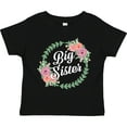 thumbnail image 3 of Inktastic Big Sister with Flower Circle Girls Toddler T-Shirt, 3 of 5