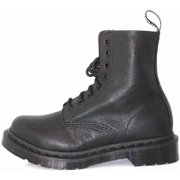DR MARTENS Mens Black Back Pull-Tab Padded 1460 Pascal Round Toe Block Heel Lace-Up Leather Combat Boots 8