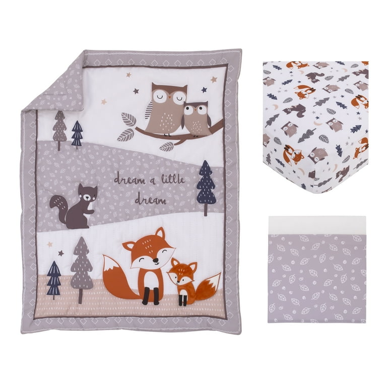 Fox crib store bedding walmart