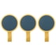 thumbnail image 1 of Ganchos para toallas giratorios, 360°, sujeción de alta resistencia, ABS duradero, multifuncionales para baño y hogar, azul oscuro y amarillo, juego de 3, 1 of 8