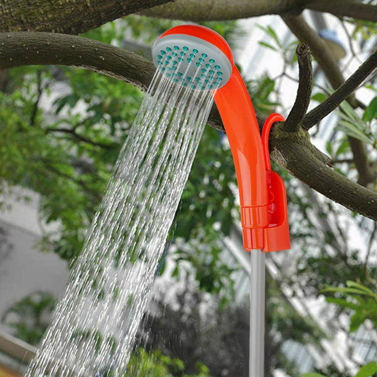 Cosmos Camping Shower Portable Outdoor Shower With Foot Water Pump