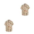 thumbnail image 2 of Guardoinrt uperior Comfort Breathable And kin-friendly Hawaiian hirt For Men Wide XL 2Set, 2 of 6