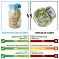 thumbnail image 4 of Bean Screen, Wide Mouth, 2-Pack, Green Blue, 4 of 7