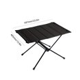 thumbnail image 1 of Mesa de camping portátil Aluminio Plegable Picnic Barbacoa Escritorio (A Negro) Likrtyny Para estrenar, 1 of 7