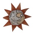 thumbnail image 2 of Mascarilla facial de Halloween con diseño de payaso, sol y luna, de látex, para juego de terror, cosplay, disfraz de Halloween, 2 of 14