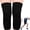 Black, variant on Bamboo Knee Sleeve, Bamboo Charcoal Compression Knee Brace, Elastic Warm Support for Men Women, Running Jogging Exercise