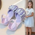 thumbnail image 2 of REDARER Fashionable Rhinestone Shoes with Soft Soles for Little Girls,14, 2 of 9