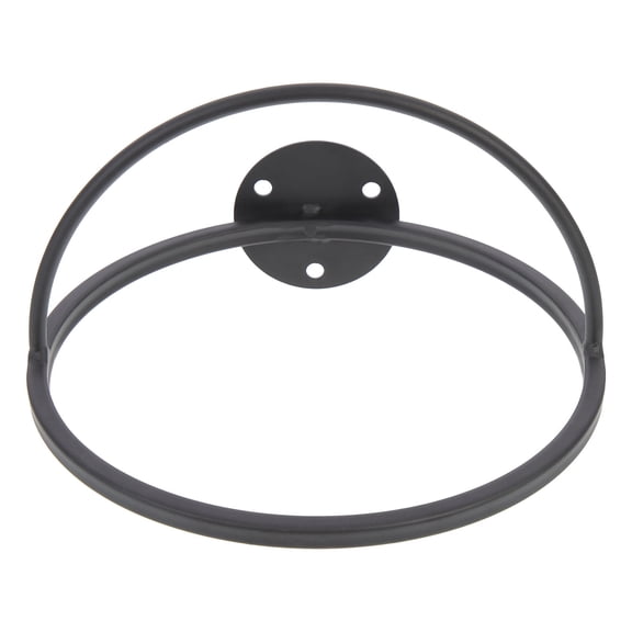 ELAYARD Wall Mounted Black Hat Display Stand with Curved Dome Design for Storage