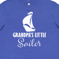 thumbnail image 4 of Inktastic Grandpas Little Sailor Grandchild Sailing Youth T-Shirt, 4 of 5