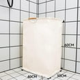 thumbnail image 5 of Laundry Hamper with Lid, Durable and Dirt-resistant for Longevity, Foldable for Easy Storage, Stands Upright Even When Empty for Convenience, Portable Laundry Hamper for, 5 of 5