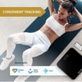 thumbnail image 4 of Báscula de baño inteligente INEVIFIT, báscula digital de baño con Bluetooth de alta precisión, mide el peso y el IMC con precisión para un número ilimitado de usuarios (S-Negro), 4 of 5