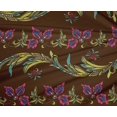 thumbnail image 4 of oneOone Polyester Lycra Fabric Leaves & Floral Artistic Print Fabric BTY 56 Inch Wide, 4 of 4