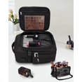 thumbnail image 2 of Mochila de maquillaje profesional Relavel, color negro, 2 of 7
